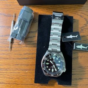 heimdallr skx007 homage automatic watch with sapphire crystal